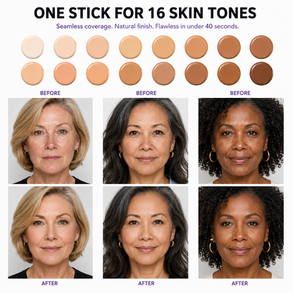 🔥 2-HOUR FLASH SALE: 50% OFF The Self-Matching Foundation For Mature Skin! ⏳✨